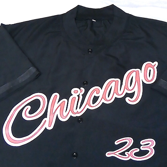 Surplus..Short Sleeve Button Down..Sz XL..Black&Red - Picture 5 of 5